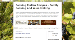 Desktop Screenshot of cooking-italian-recipes.com