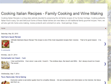 Tablet Screenshot of cooking-italian-recipes.com
